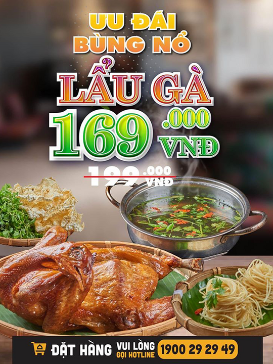 Lẩu Gà ớt hiểm 109 khuyến mãi lẩu gà chỉ còn 169K