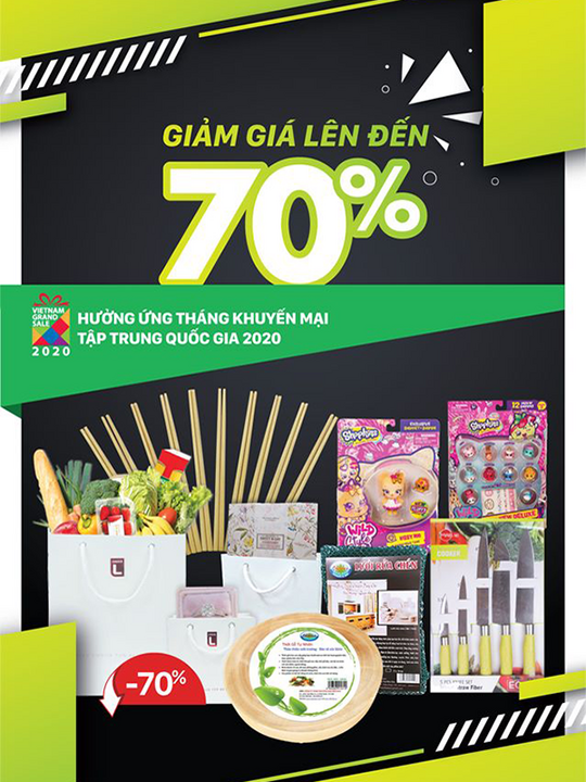 LOTTE Mart  khuyến mãi đến 70% nhiều sản phẩm