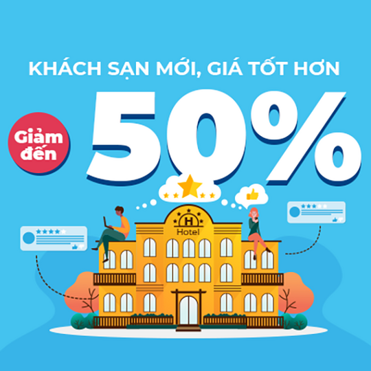 Mytour giảm đến 50% khách sạn mới
