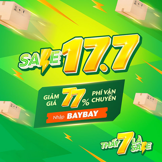 Grab khuyến mãi 77% cho GrabExpress