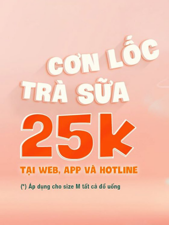 Tocotoco đồng giá trà sữa 25k