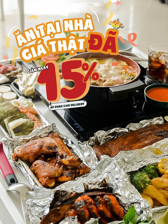 MỘC Riêu - Nướng giảm 15% khi đặt giao hàng