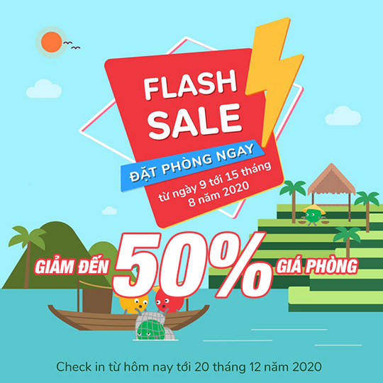 Agoda giảm đến 50% giá phòng khách sạn
