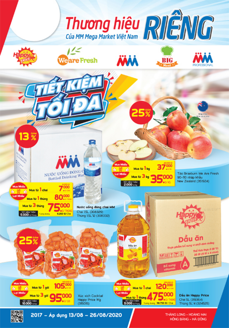 MM Mega Market cẩm nang Thương hiệu riêng