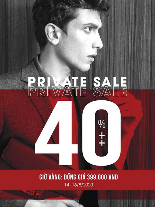 GIOVANNI khuyến mãi 40% tất cả sản phẩm