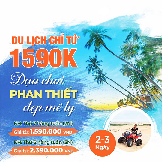 Vietravel khuyến mãi combo du lịch chỉ từ 1590k