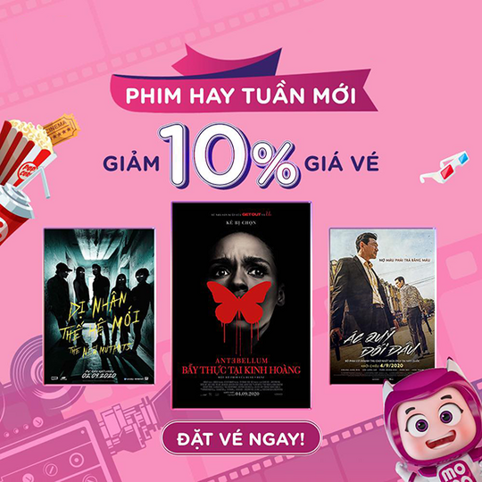 Galaxy Cinema khuyến mãi 10% vé Galaxy Cinema