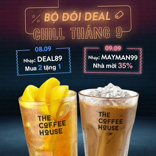 The Coffee House mua 2 tặng 1 hoặc giảm 35%