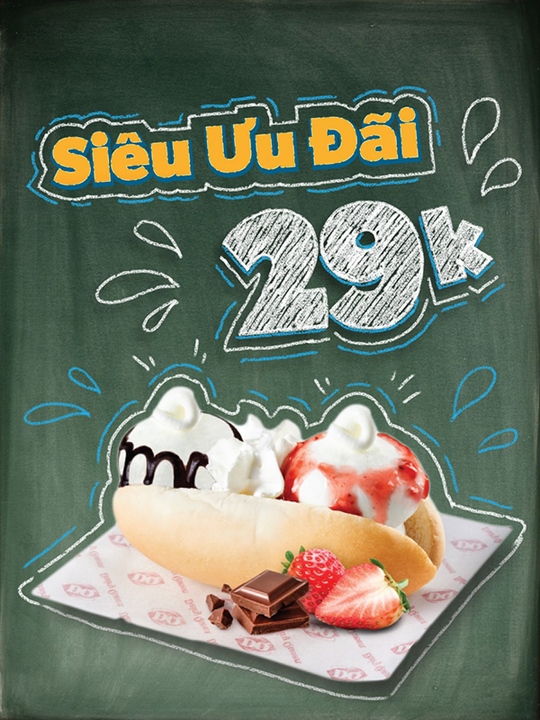 Dairy Queen khuyến mãi bánh kem chỉ 29K