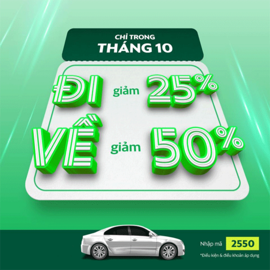 Grab giảm đến 50% GrabCar tại Đà Nẵng
