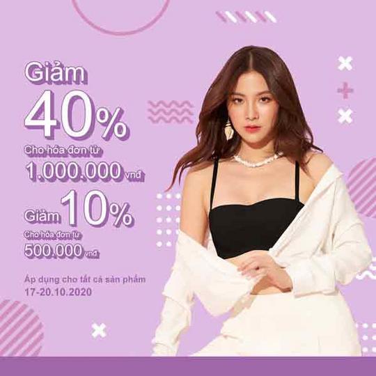 Sabina Vietnam giảm đến 40% với hóa đơn từ 500k