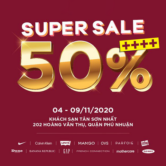 Nike giảm đến 50% nhiều sản phẩm
