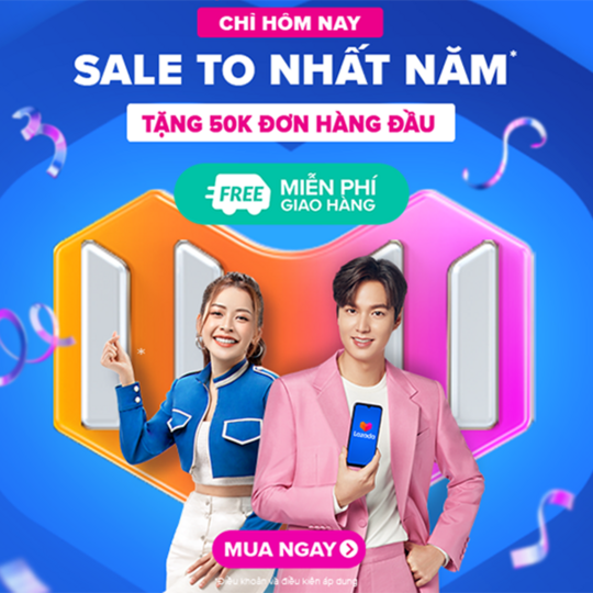 Lazada 11.11 Sale to nhất năm - Ưu đãi hơn 90%