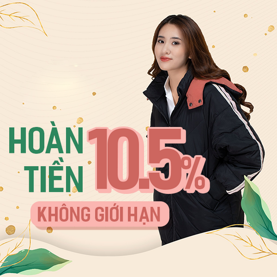 TNG hoàn 10.5% khi mua sp TNG tại Shopee