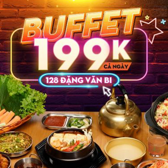 K-pub ưu đãi buffet chỉ từ 199k
