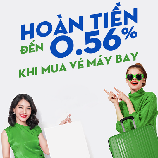 Bamboo Airways hoàn 0.56% khi mua vé máy bay