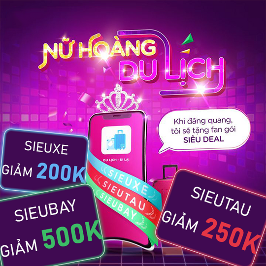 MoMo khuyến mãi du lịch đến 950k