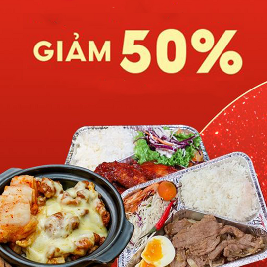 Shopee Food khuyến mãi 50% nhiều món