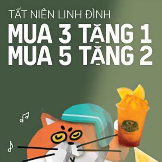 BAEMIN khuyến mãi mua 3 tặng 1, mua 5 tặng 2