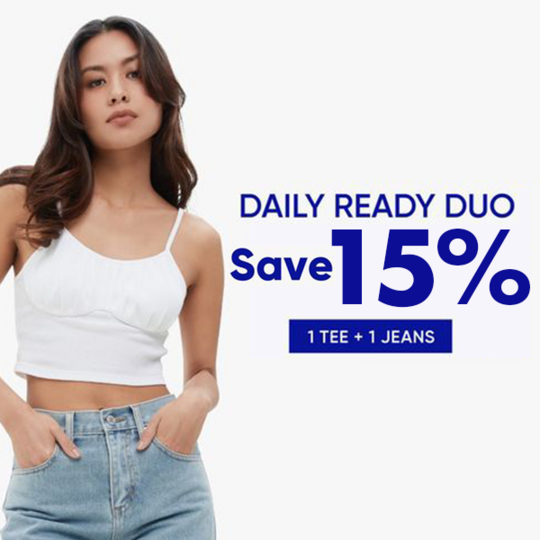 TheBlueTshirt khuyến mãi 15% khi mua áo & quần jeans