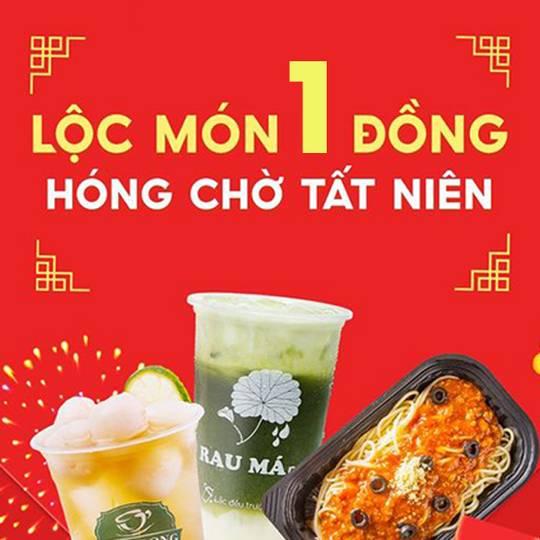 Shopee Food ưu đãi món ngon 1Đ vào 22/1