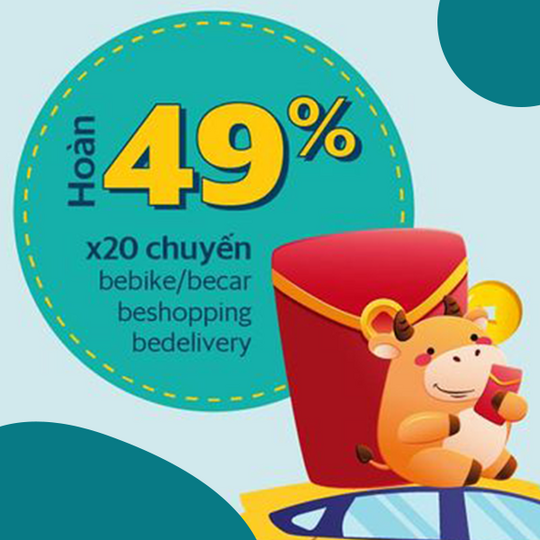 SmartPay khuyến mãi đến 49% khi đặt Be