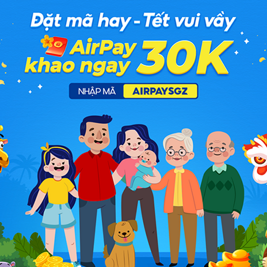 AirPay giảm tới 30K tại Thảo Cầm Viên Sài Gòn