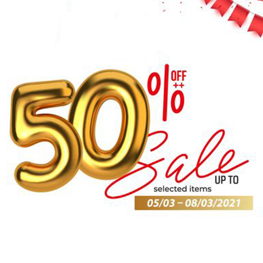 John Henry khuyến mãi đến 50% CN Cần Thơ