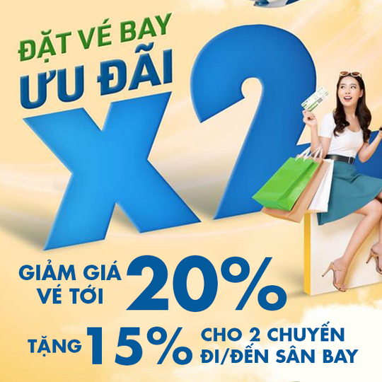Bamboo Airways khuyến mãi đến 20% vé bay& 15% khi đặt Be