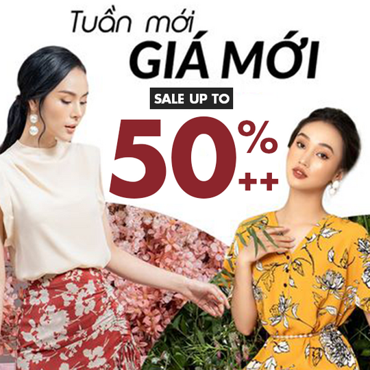 Pantio khuyến mãi đến 50% nhiều sản phẩm