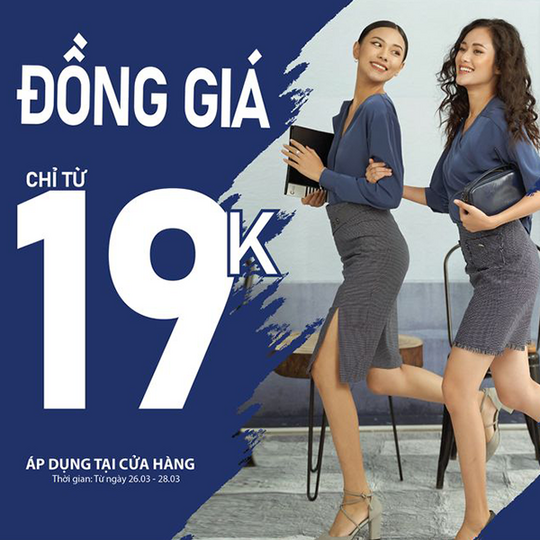 TNG đồng giá từ 19k nhiều sản phẩm