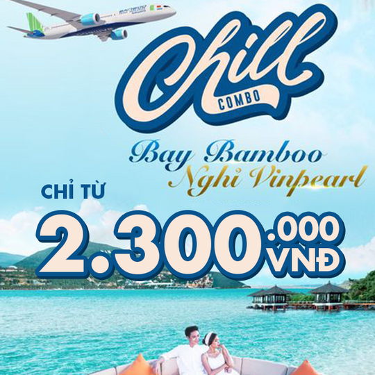 Bamboo Airways ưu đãi combo vé bay & KS từ 2300k/khách