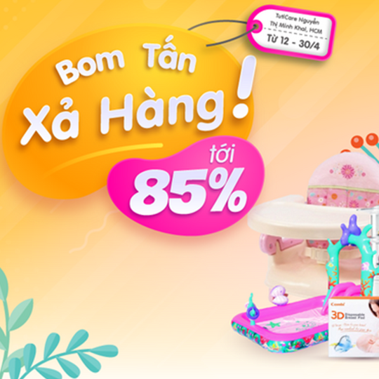 Tuticare khuyến mãi tới 85% ở chi nhánh NTMK