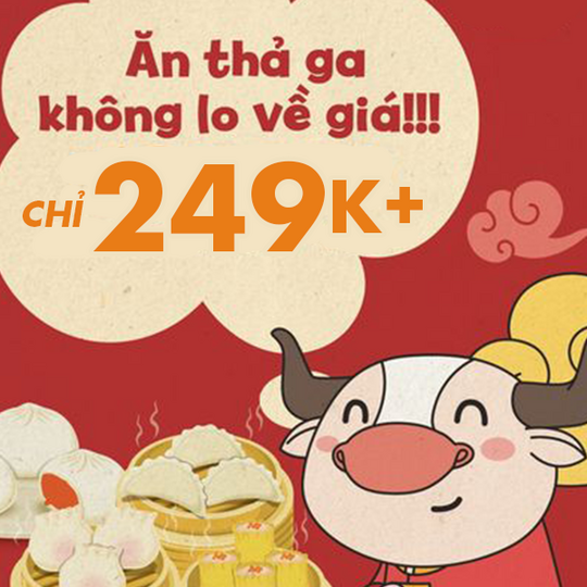 San Fu Lou khuyến mãi Dimsum Buffet chỉ 249/người