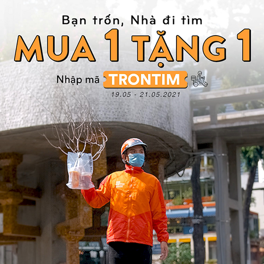 The Coffee House ưu đãi mua 1 tặng 1 khi đặt qua app TCH