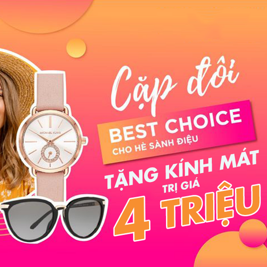 PNJ Watch tặng mắt kính trị giá đến 4 triệu 