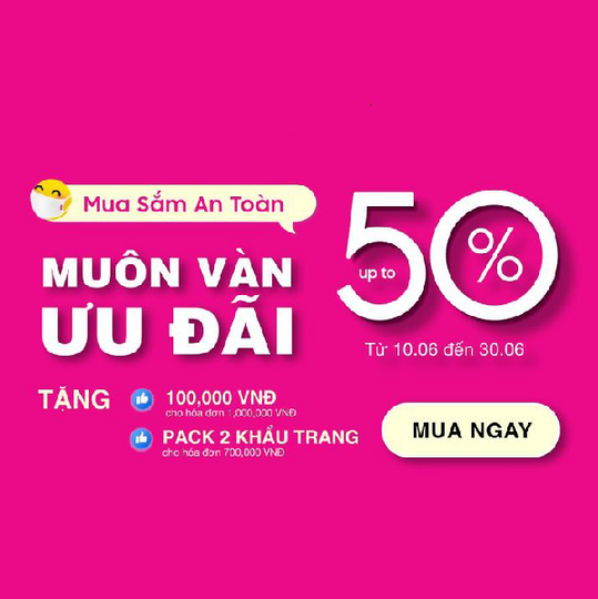 Vera khuyến mãi đến 50% nhiều sản phẩm