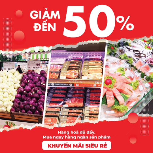 LOTTE Mart  giảm Đến 50% Cực Đã, Sắm Thả Ga 