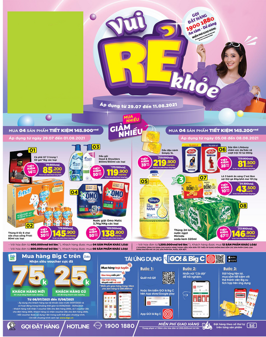 Big C cẩm nang mua sắm miền Nam