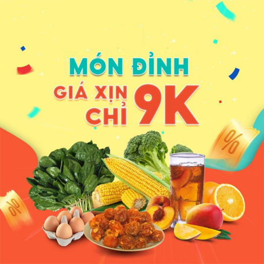 Shopee Food ưu đãi các món từ 9k tại ShopeFood