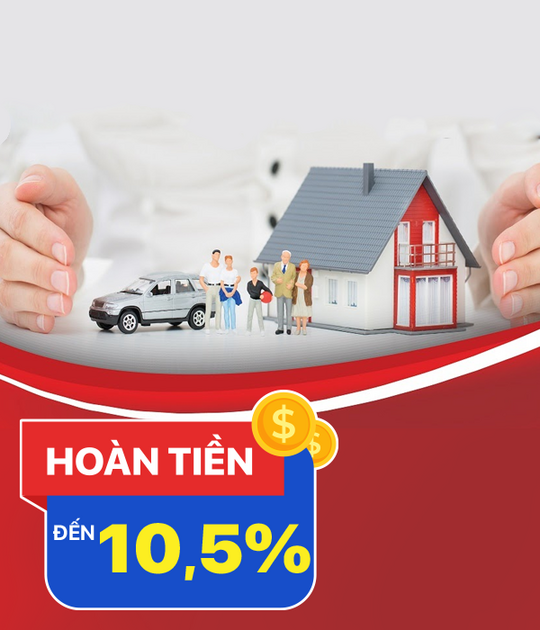 Bảo Minh hoàn tiền đến 10,5% khi mua BH Bảo Minh