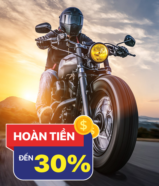 Bảo Hiểm Xe Máy hoàn tiền đến 30% khi mua BH xe máy