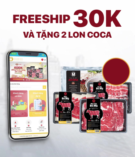 Kichi Kichi ưu đãi freeship 30K & tặng Coca