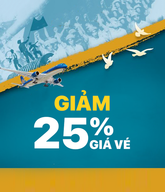 Vietnam Airlines ưu đãi 25% giá vé từ HN- Điện Biên