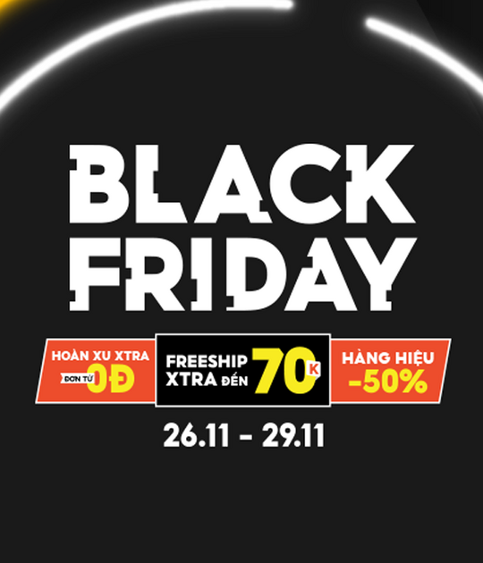 Shopee black Friday, Hàng hiệu giảm đến 50%